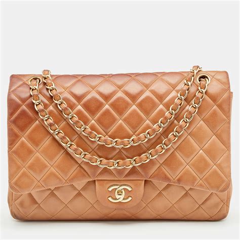 used chanel leather quilted purses|original quilted Chanel bag.